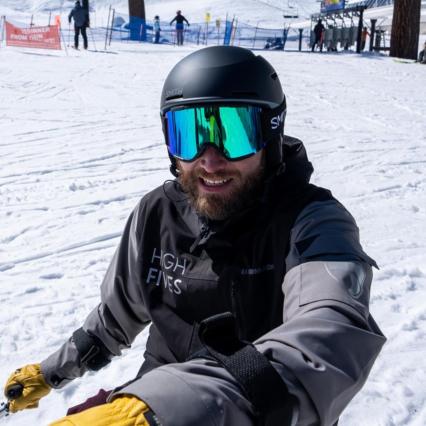 Squad Goggles with Chromapop Lens – Snow Goggles with Replaceable Lens for Skiing & Snowboarding – for Men & Women